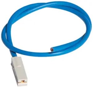 Connettore Hager per Auxiclic 6 mm² 40A Blu L500 Morsettiera - Product Image 1