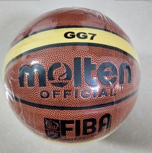 <span class=keywords><strong>molten</strong></span> GF7X de la PU de cuero logotipo personalizado laminado pelota de baloncesto palla da cesta - Product Image 5