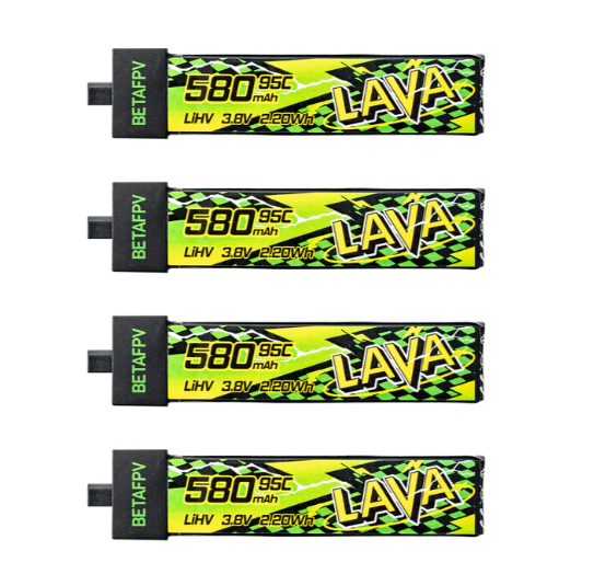 580mAh 4 unidades