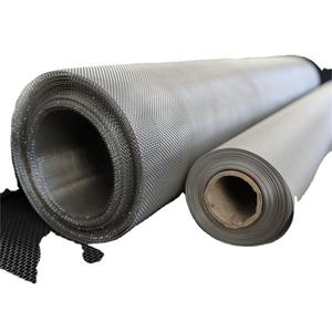 Grillage en acier inoxydable / Filtre en inox / Bande de fil métallique tissée avec services de découpe et de soudage (Échantillon gratuit) - Product Image 1