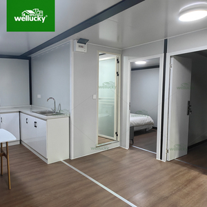 Prix Usine – Maison Conteneur Préfabriquée 20ft 40ft Entièrement Meublée, Extensible, Idéale <span class=keywords><strong>pour</strong></span> Bureau, Camping – Remise Spéciale - Product Image 5