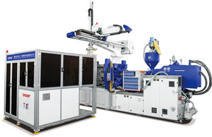 รายการด้านบนหรือด้านข้าง <span class=keywords><strong>IML</strong></span> หุ่นยนต์เครื่องติดฉลากและแม่พิมพ์ฉีดพลาสติกผู้ผลิตสำหรับ20L ในแม่พิมพ์ถังสีถัง - Product Image 6