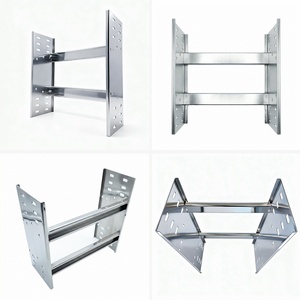 Plateau d'échelle ventilé ignifuge extérieur en aluminium industriel et acier inoxydable, robuste et résistant à la corrosion, 75 pièces - Product Image 4