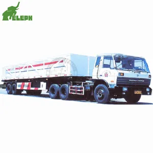 Chinese Suppliers Co2 CNG Tanker Trailer Gas Tank Trailer With High Quality For Sale