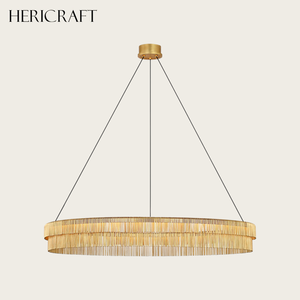Nouvelle Arrivée 2026 Lustre de Luxe à Pendentifs Superposés <span class=keywords><strong>pour</strong></span> Salon, Salle à Manger, <span class=keywords><strong>Cuisine</strong></span>, Norme UL - Product Image 2