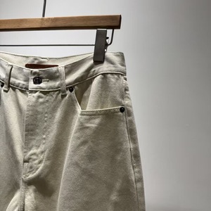 Pantalon <span class=keywords><strong>cigarette</strong></span> décontracté <span class=keywords><strong>taille</strong></span> <span class=keywords><strong>haute</strong></span>, coupe droite ample, respirant, en tissu fluide, coupe classique - Product Image 4