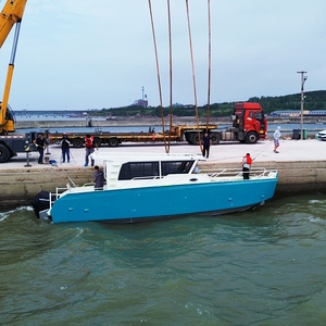 Bateau de plaisance en aluminium entièrement soudé de 11 m, bateau de pêche, yacht de luxe - Product Image 4