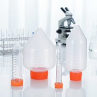 AYEROXO Fournitures de laboratoire en gros Tubes à centrifuger à fond conique en PP stériles EO 250ml/500ml Bouteilles personnalisables OEM Garantie de 3 ans