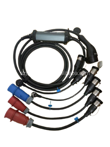 New 32A 7.6KW Electric Vehicle Car Charger Evse Wallbox 11KW 22KW 3-Phase Type2 <strong>Cable</strong> IEC 62196-2 Movable Charger - Product Image 2