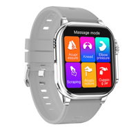 Nuevo Reloj Inteligente con Función de Masaje, Pantalla Táctil, Monitorización del Sueño, Frecuencia Cardíaca, Presión Arterial, ECG, Salud, GPS, Caja de Aleación, Recordatorio de Clima y Noticias
