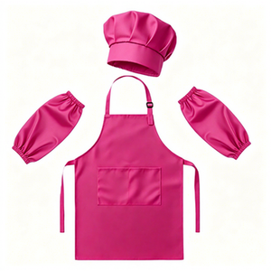 Delantales de Chef Profesionales Unisex de Talla Grande, de Mezclilla, con 2 Bolsillos, Altamente Duraderos, Transpirables, Lavables, Reutilizables, Suaves y Sencillos, sin Mangas - Product Image 1