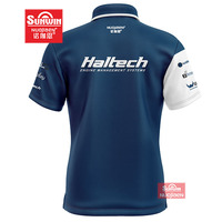 Personnalisé votre propre conception impression sublimée polos de golf hommes jeunes t-shirt polo à manches courtes