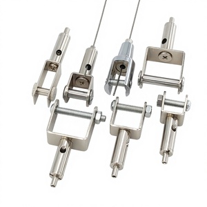 Pince à câble <span class=keywords><strong>en</strong></span> cuivre <span class=keywords><strong>de</strong></span> haute qualité, réglable avec clip <span class=keywords><strong>de</strong></span> <span class=keywords><strong>suspension</strong></span> pour câble métallique, pince <span class=keywords><strong>de</strong></span> verrouillage OEM pour câbles - Product Image 1
