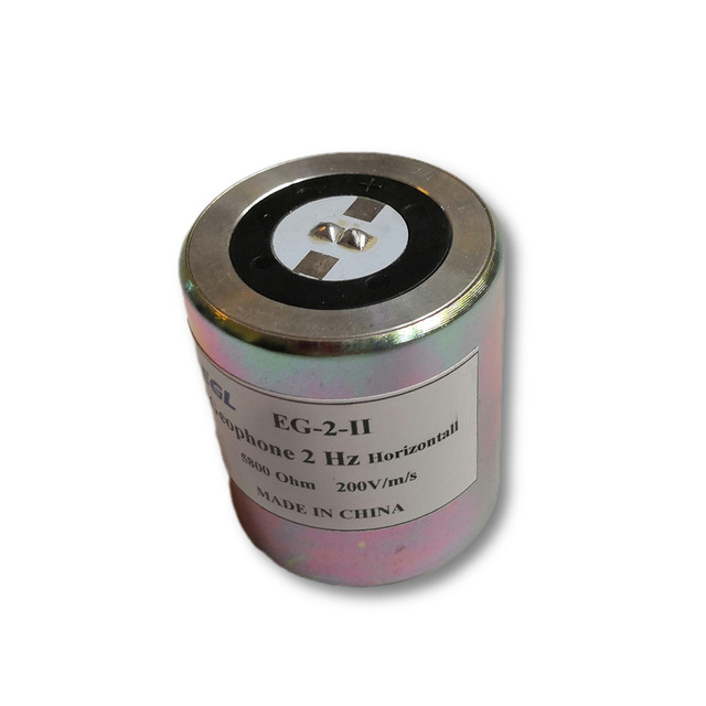 Low Frequency Geophone 2Hz Horizontal EG-2-II , High Sensitivity Geophone , 200 V/m/s ,  Seismic Geophone 2 Hz