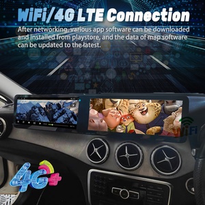 Radio para Auto con Pantalla Dual Android de 12.3+12.3 Pulgadas para Mercedes Benz Clase A, B, GLA, CLA, W245, W246, W176, X156, C117 2014-2019, GPS, Carplay - Product Image 5