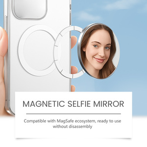 Nuovo <span class=keywords><strong>Specchio</strong></span> Magnetico <span class=keywords><strong>per</strong></span> Selfie e Vlog, <span class=keywords><strong>Specchio</strong></span> Ausiliario Convesso HD <span class=keywords><strong>per</strong></span> Fotocamera Posteriore del <span class=keywords><strong>Cellulare</strong></span> in Plastica <span class=keywords><strong>per</strong></span> Tutti gli Smartphone - Product Image 2