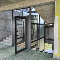Petit ascenseur résidentiel intérieur/extérieur Ascenseur hydraulique pour villa de 2 à 4 étages personnalisé à vendre