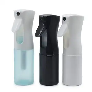 Cosmetic Salon Fine Mist Sprayer PET Mist Spray Bottle 200ml 300ml 500ml Use Plastic High Tension Continuous Spray