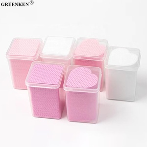200/500 pièces Lingettes non pelucheuses pour le nettoyage des bouteilles et des bouches, tampons démaquillants pour vernis à ongles <span class=keywords><strong>en</strong></span> boîte, serviettes pour vernis à ongles - Product Image 4