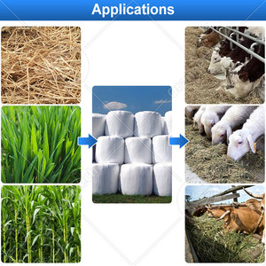 ORME Enrouleuse automatique de balles de foin rondes pour herbe humide, foin, blé et ensilage vert, avec grand compresseur - Product Image 5