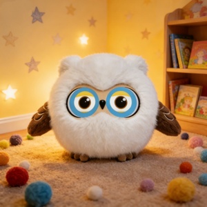 Peluche parlante IA Hibou, jouet doux et moelleux, animal robot pour enfants, idéal pour les jeux, activités de maternelle, cadeau, décoration intérieure - Product Image 4