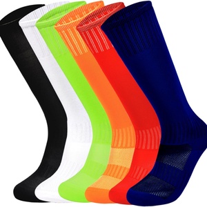 Autumn <b>Knee</b> <b>High</b> Crew Baseball <b>Socks</b> Children Youth Adult Boys Girls Athletic Sport Running Breathable Digital Printing Fleece - Product Image 5