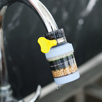 Mini Robinet de Filtration d'Eau Domestique à Ions Négatifs et Charbon Actif, Vente Chaude