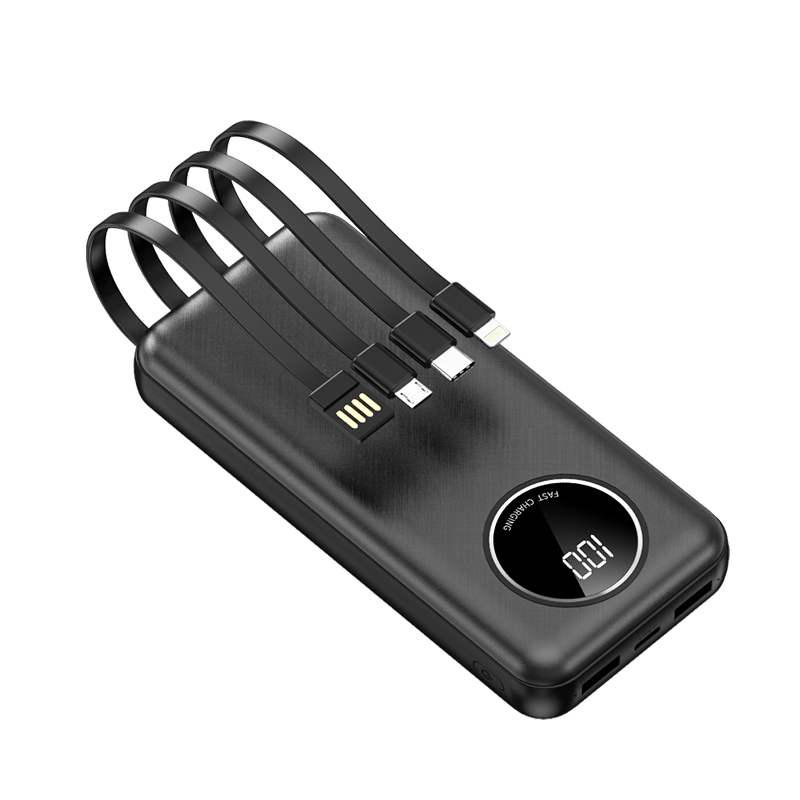 Универсальный портативный внешний аккумулятор 20000 мАч Внешний аккумулятор Type-C высокой емкости