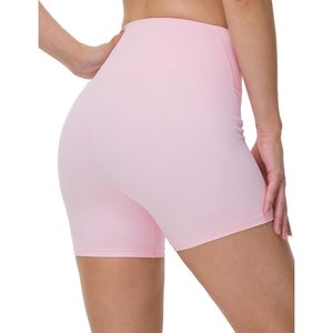 Shorts de Yoga de Cintura Alta para Mujer FOXA, Control de Abdomen, Compresión, Fitness, Deportivos, para Correr - Product Image 2