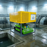Robot autonome intelligent pour le nettoyage des boues et le débouchage des canaux d'irrigation