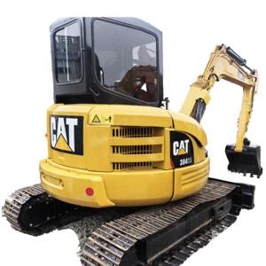 Excavatrices Caterpillar 304 d'occasion bien entretenues, conformes aux normes CE et EPA, mini-pelles de 4 tonnes d'occasion avec accessoire de pince et marteau hydraulique - Product Image 1