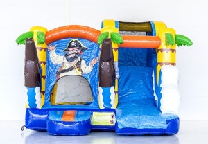 Chine Fabricant <span class=keywords><strong>JUMPY</strong></span> HAPPY PIRATE Châteaux gonflables de saut gonflable à vendre - Product Image 4