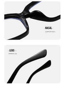 Nhà Máy Bán buôn lớn khung Cat <span class=keywords><strong>Eye</strong></span> Chống Blue-Ray kính Châu Âu và Mỹ thời trang mát kính khung - Product Image 6
