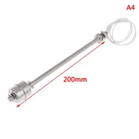 Capteur de niveau de liquide à flotteur en acier inoxydable pour réservoir, double flotteur à bille, capteurs de débit pour réservoir et piscine