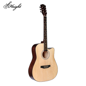 Vente en gros de guitare acoustique de 41 pouces avec bois de tilleul massif Instruments à cordes du fabricant Guitare acoustique OEM - Product Image 5