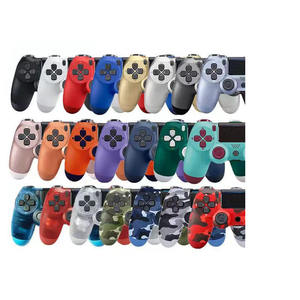 Control de Juego Inalámbrico P4 al por Mayor, Función Completa para <span class=keywords><strong>PS4</strong></span> con Barra de Luz, Vibración de Doble Motor, Joystick para Pro/Slim/PC - Product Image 1