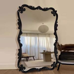 <span class=keywords><strong>Miroir</strong></span> de courtoisie pleine longueur de style rétro européen moderne Vente directe d'usine <span class=keywords><strong>Grand</strong></span> verre mural Style démodé - Product Image 4