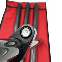 Nouveau mât de levé Geonarvis 45CM en 4 sections en fibre de carbone pour prisme GPS GNSS RTK
