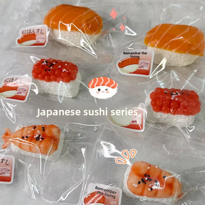 Juego de Juguetes Antiestrés de Sushi, Juguetes Realistas de TPR para Aliviar el Estrés para Niños y Adultos - Product Image 2