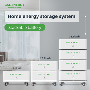 GSL 10KWH 5KWH พลังงาน LiFePO4แบตเตอรี่ลิเธียมไอออน48โวลต์พลังงานแสงอาทิตย์ระบบจัดเก็บพลังงานภายในบ้านสามารถใช้แยกซ้อนกันได้ - Product Image 2