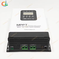 Contrôleur de charge solaire MPPT de sortie d'usine à bas prix avec écran LCD 120A pour entrée PV hors réseau 12V-96V 230V