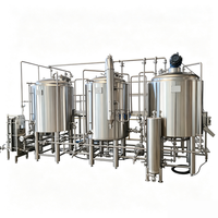 Système de brassage de bière Brewtech 2500L 3V, équipement de brasserie à haut rendement à vendre