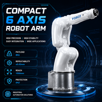 Bras robotique industriel FOBOT 220V 6 axes, charge utile de 8 kg, portée de 1000 mm, IP67, robot pour la manutention automatisée, le tri, les solutions SI