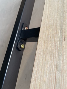 Modern 10 Inch Platform Metal <strong>Bed</strong> Frame Wooden <strong>Slats</strong> Foldable Headboard <strong>Double</strong> Size 2000H Foundation Mattress for Bedroom - Product Image 4