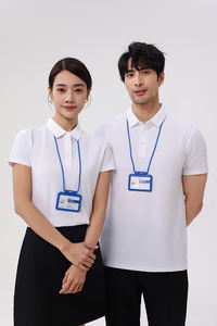 9 couleurs 76% nylon 24% spandex été respirant séchage rapide manches courtes logo OEM personnalisé <span class=keywords><strong>Golf</strong></span> impression hommes polo t-shirt - Product Image 4