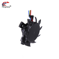 Fengheng mikro eksenel akış fanı 30mm 30x30x10mm 5v 12v DC fırçasız çerçevesiz soğutma fanı 3010 egzoz fanı