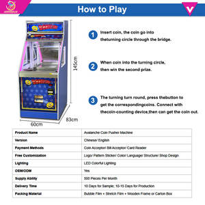 JoyFunplay - Máquina de Juegos Recreativos Personalizada con Monedas, Tickets y Premios - Product Image 4