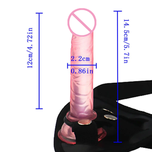 Hete draagbare verstelbare siliconen <span class=keywords><strong>dildo</strong></span> met riempjes voor anale penetratie - Product Image 4