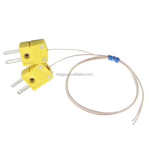 Kabel Pengukur Suhu Tipe Titik Solder TT-K-30 KIC Sensor Termokopel Tipe K dengan Berbagai Konektor - Product Image 4