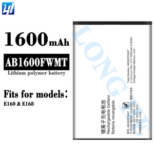 100% nueva batería AB1600FWMT de 1600mAh para batería de repuesto <span class=keywords><strong>Philips</strong></span> E160 E168 - Product Image 2